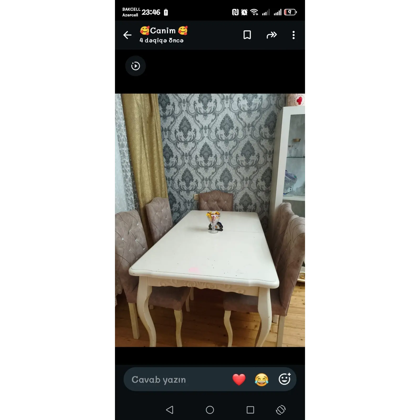 Masalar və oturacaqlar