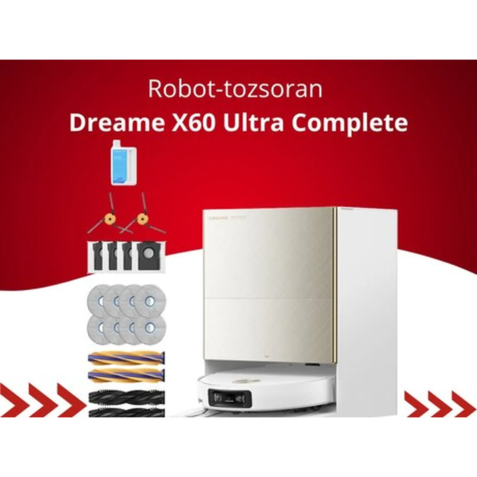 Robot-tozsoran Dreame X60 Ultra Complete