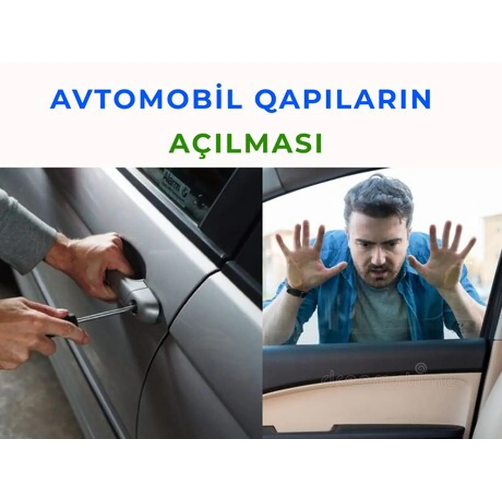 Avtomobil qapılarının açılması xidməti