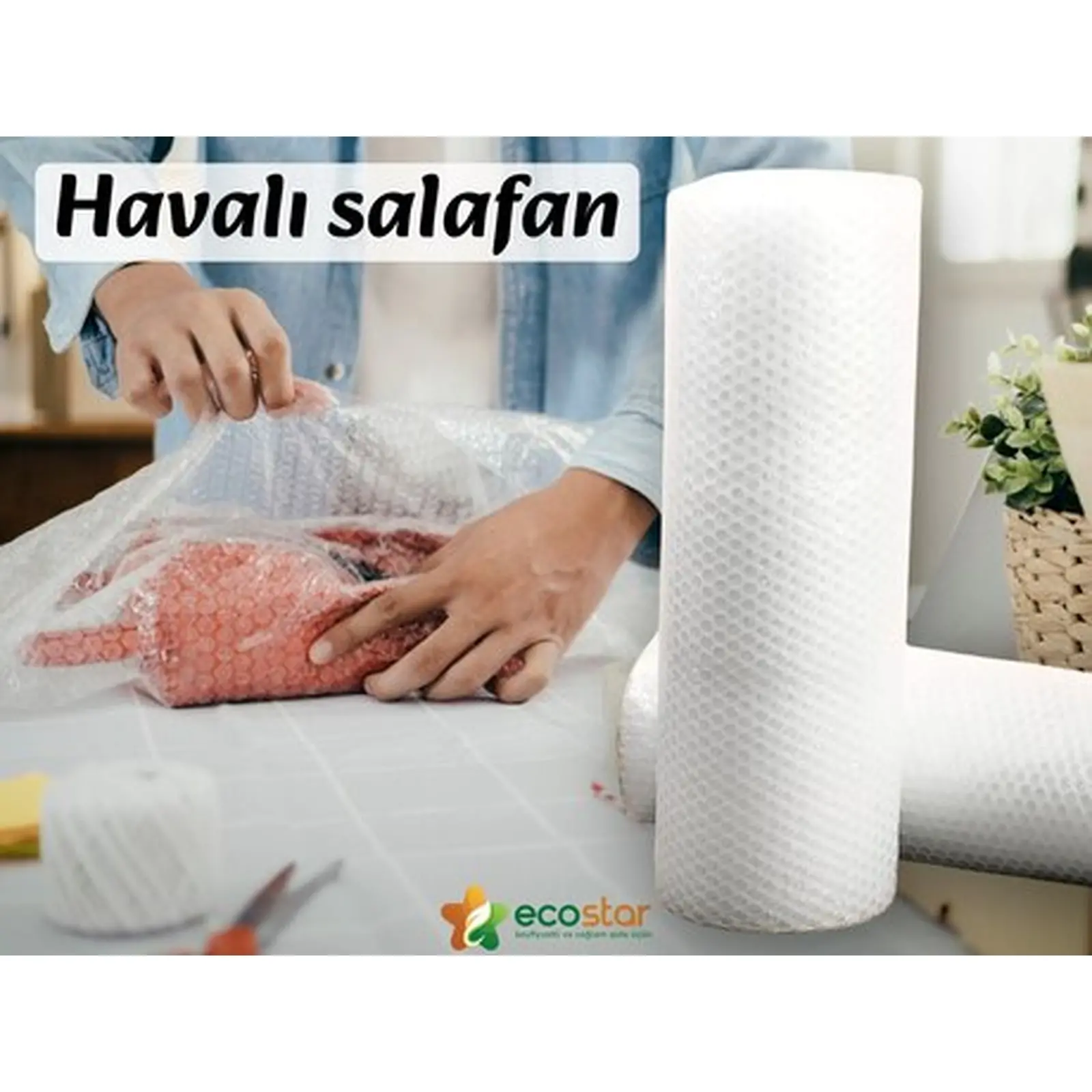 Baloncuqlu (havalı) salafan