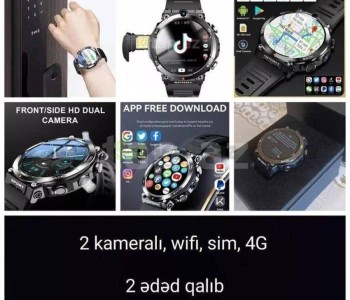 2 kameralı smart saat