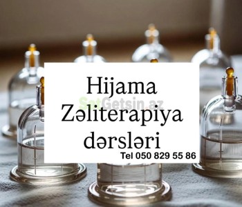 Hicama zəliterapiya kurslari