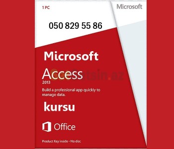 Microsoft Access proqramı kursları