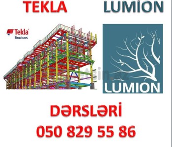 Lumion ve Tekla proqramı kursu