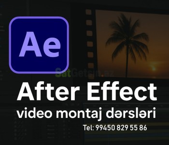 After Effects motion design kursu